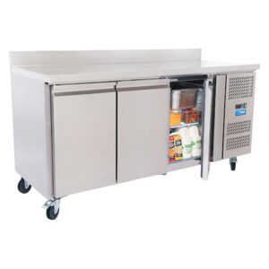 CR1800G 3 Door Professional Counter Refrigerator