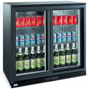 Infrio 250S Sliding Door Back Bar Fridges