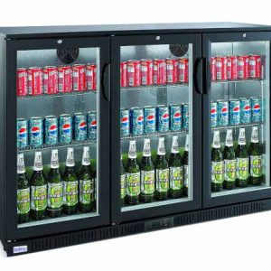 Infrio 350H Hinged Back Bar Fridges