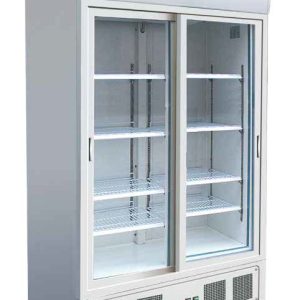 Infrio P100SD Double Sliding Glass Door Fridge